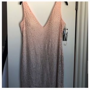 BROSE LYNN Crystal Studded Dress